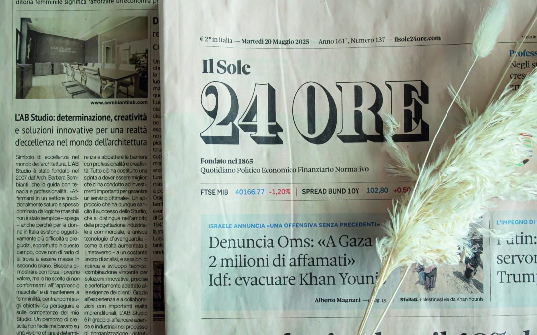 L’AB Studio su Il Sole 24 Ore