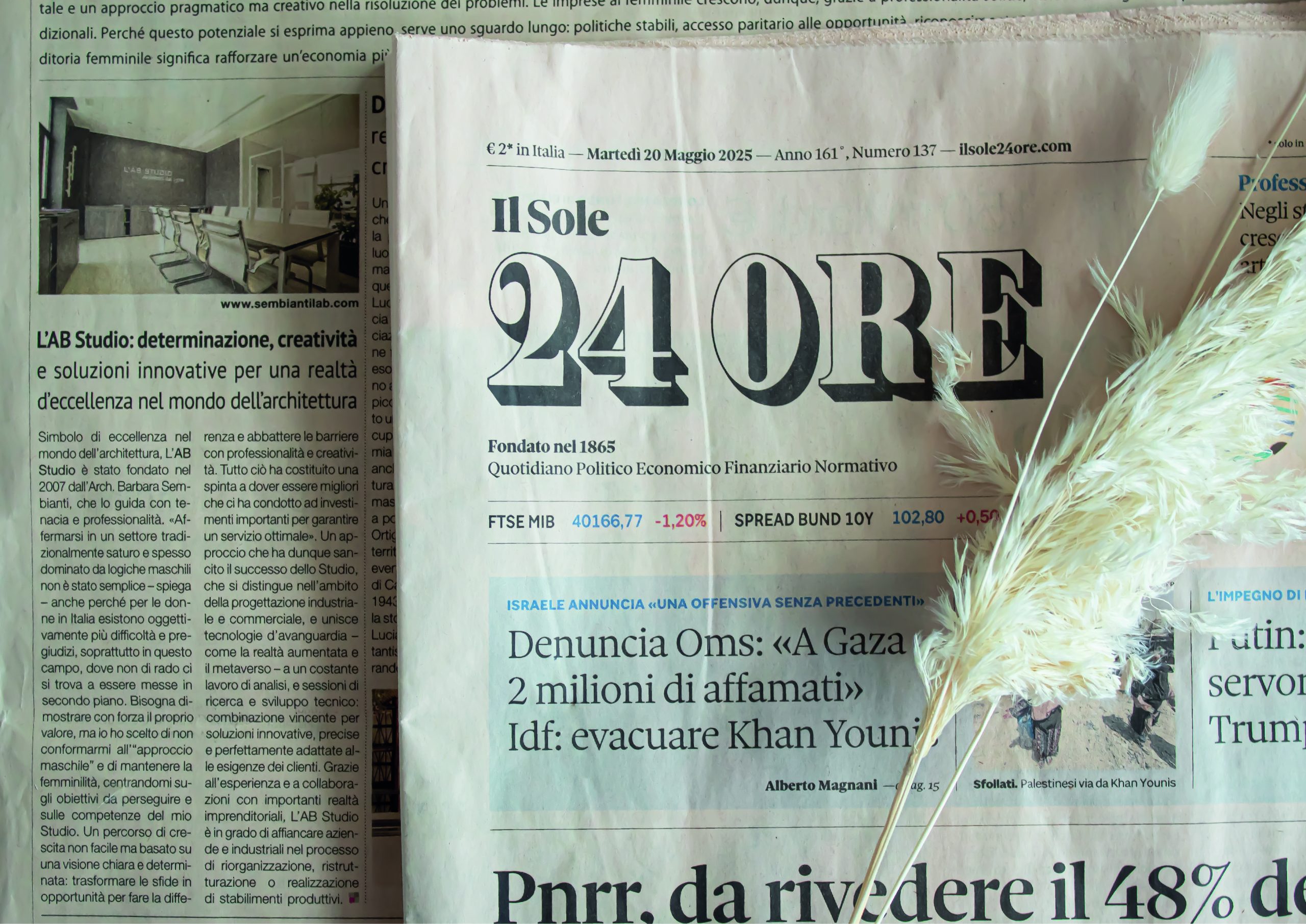 L’AB Studio su Il Sole 24 Ore